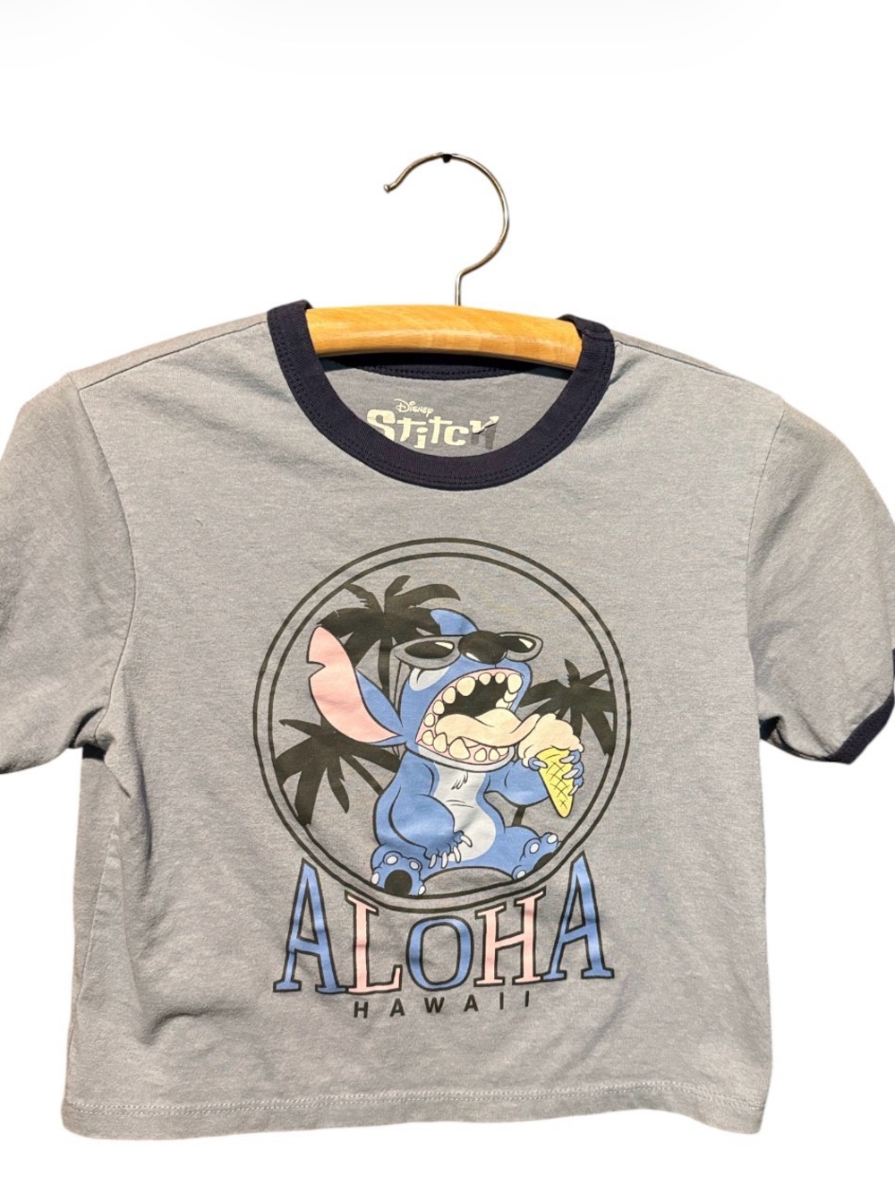 💰 BOGO FREE Disney Stitch Aloha Hawaii Crop Top
